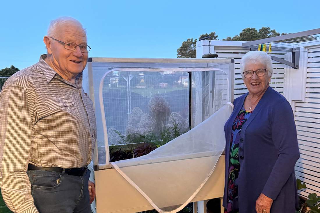 Pam & Dave: Downsized but still growing