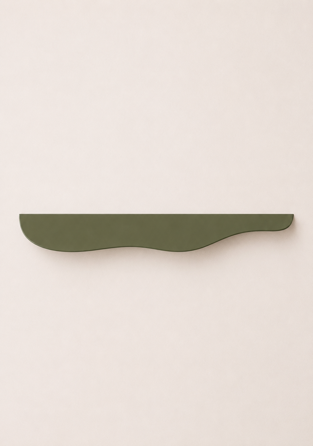 wavy shelf | leafy green