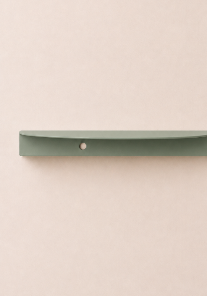 wavy shelf | leafy green